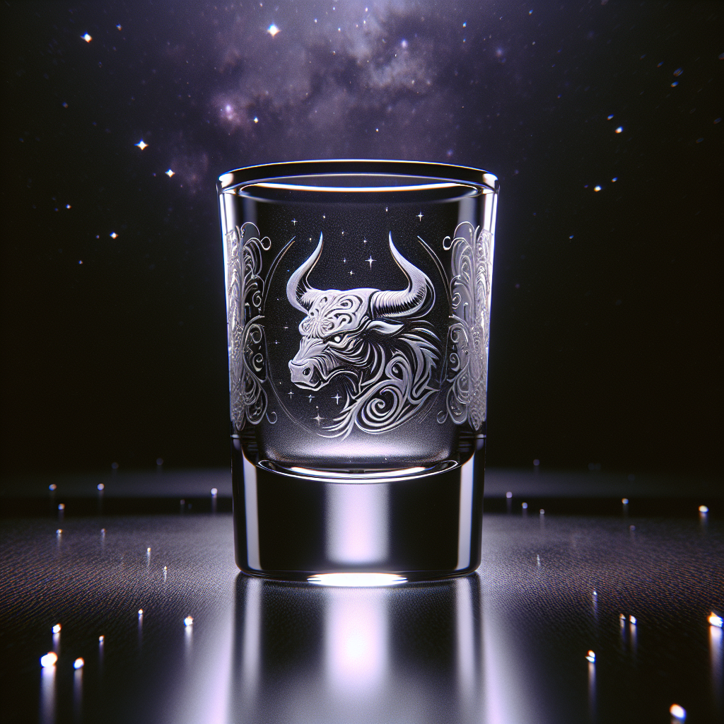 Ox Zodiac Etched Shot Glass — The Infinite Paradox