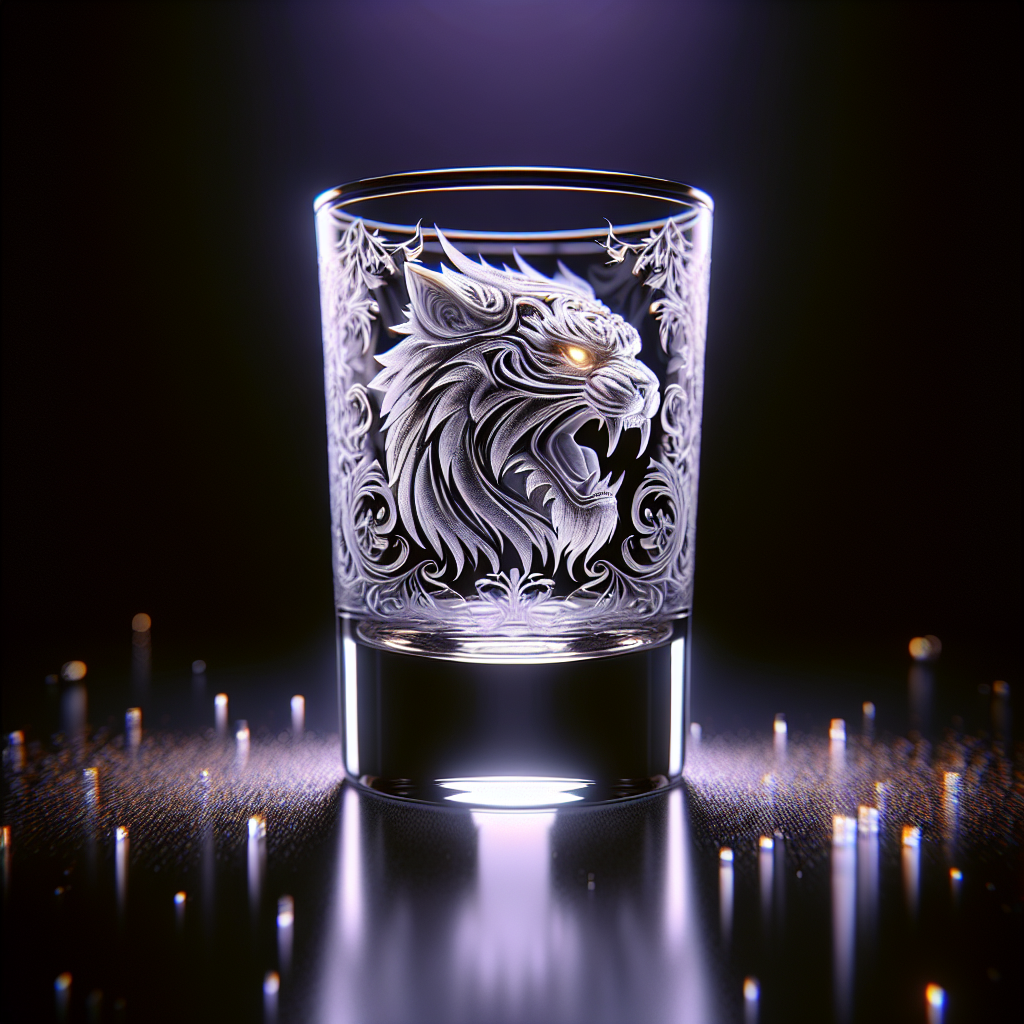 Tiger Zodiac Etched Shot Glass — The Infinite Paradox