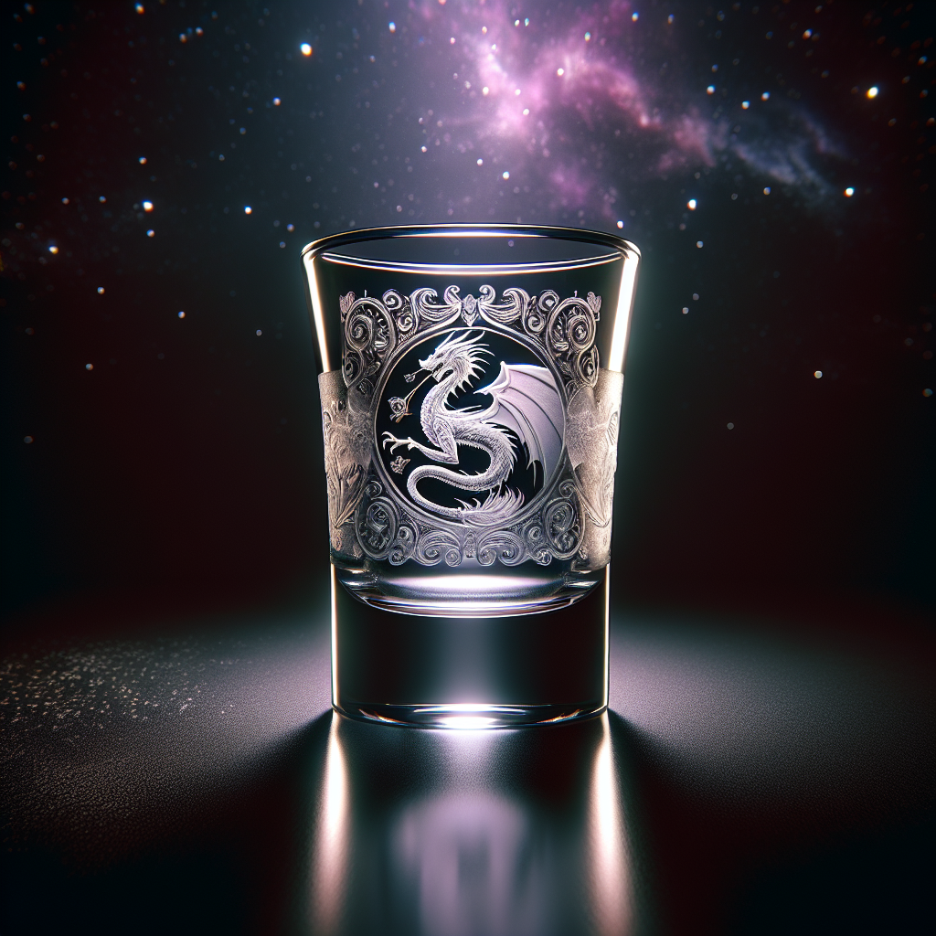 Dragon Zodiac Etched Shot Glass — The Infinite Paradox