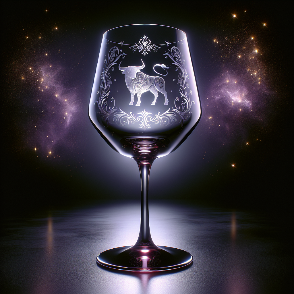 Ox Zodiac Etched Wine Glass — The Infinite Paradox