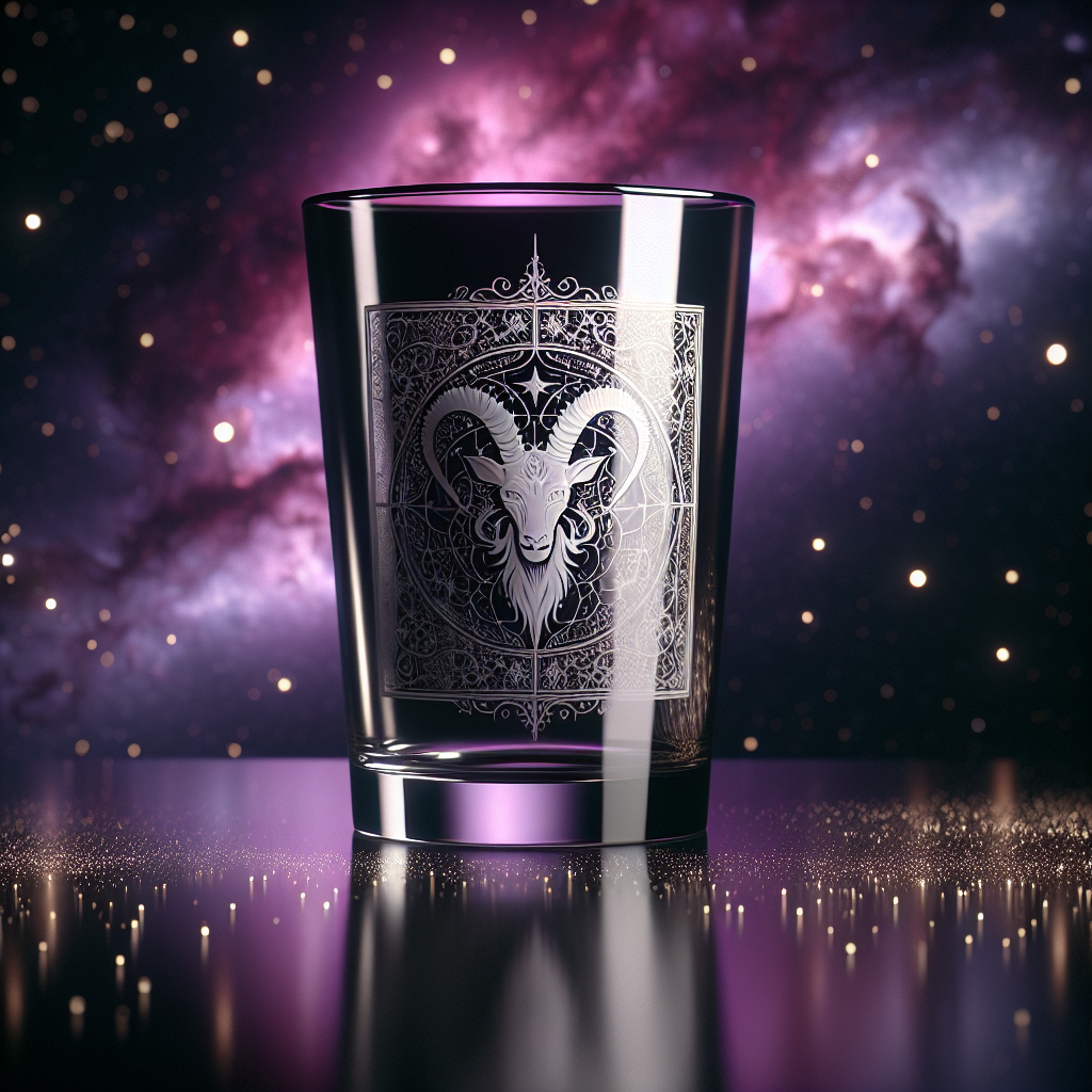 Goat Zodiac Glass — The Infinite Paradox