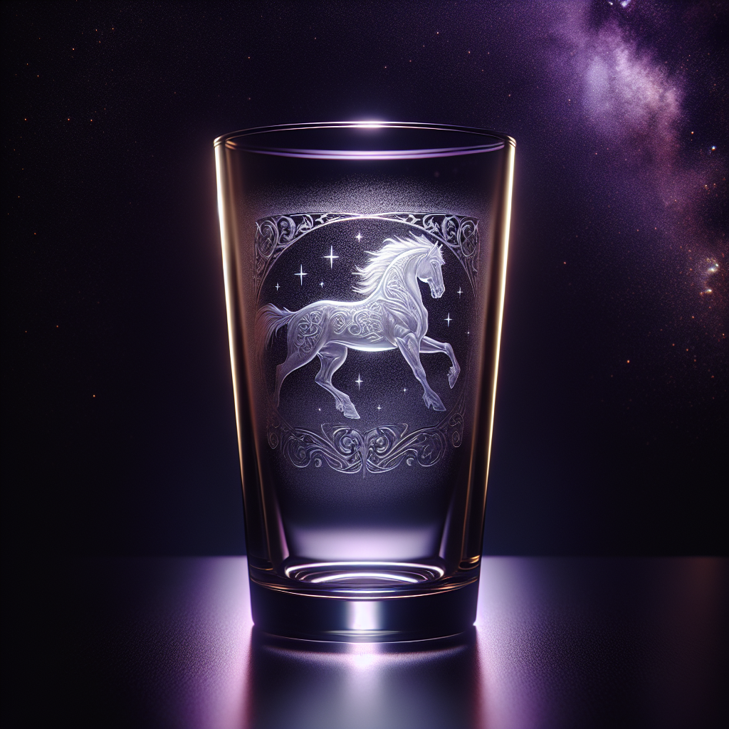 Horse Zodiac Glass — The Infinite Paradox