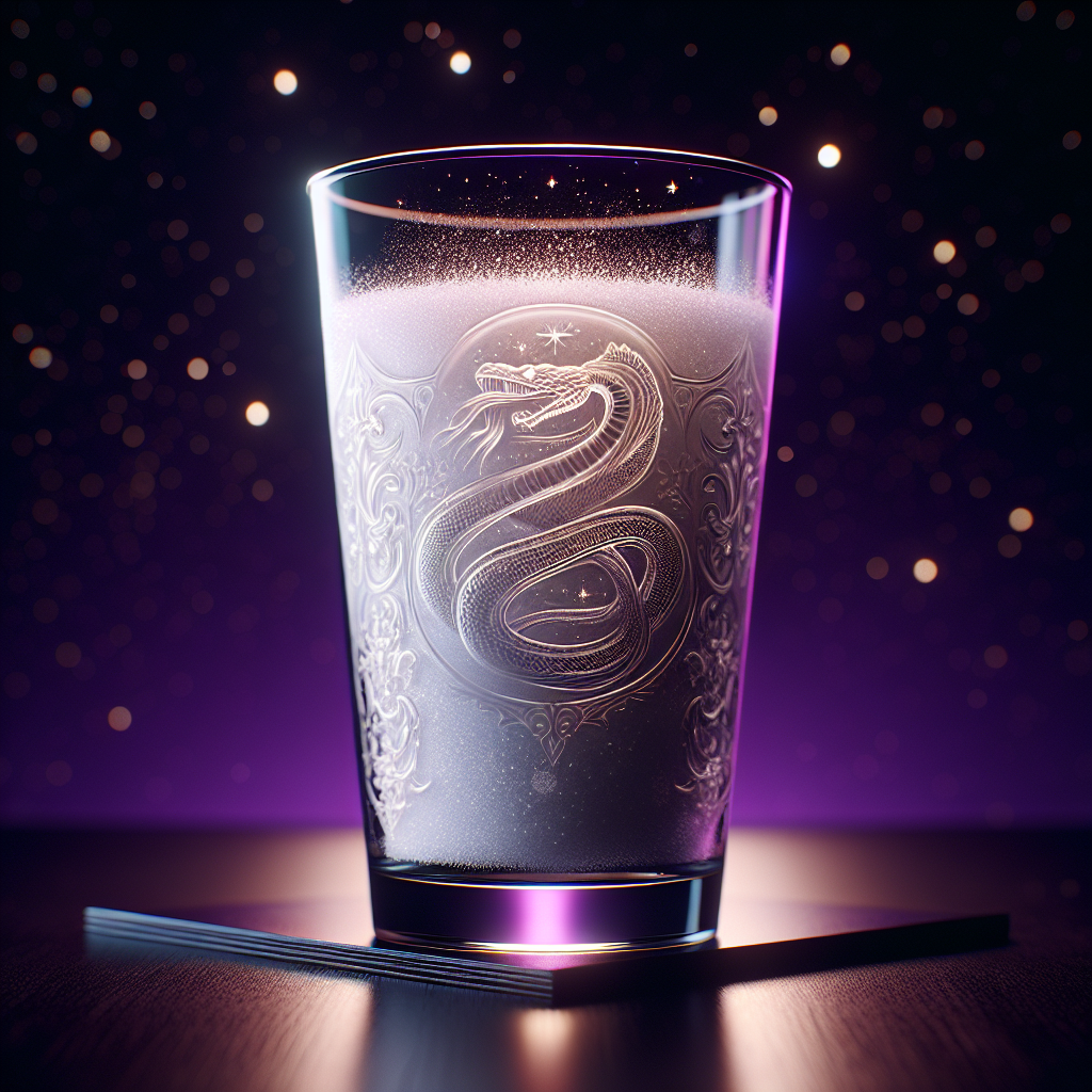 Snake Zodiac Glass — The Infinite Paradox